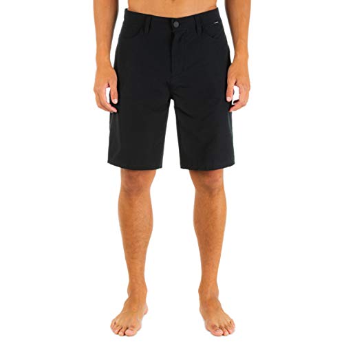 Hurley Herren Shorts M Phantom Flex 2.0 Short 20', Black, 28, 895082 von Hurley