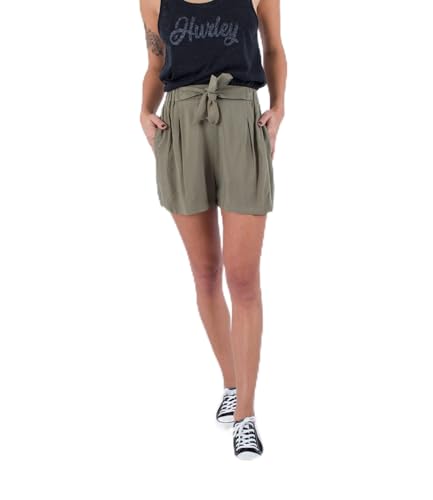 meta Sportswear LLC Damen Harley Beach Shorts, Taupe, M von Hurley