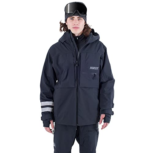 thread collective inc. Herren Goldmine Jacke 2.0 Schneejacke, Schwarz, S thread collective inc. Herren Goldmine Jacke 2.0 Schneejacke, Schwarz, S von Hurley