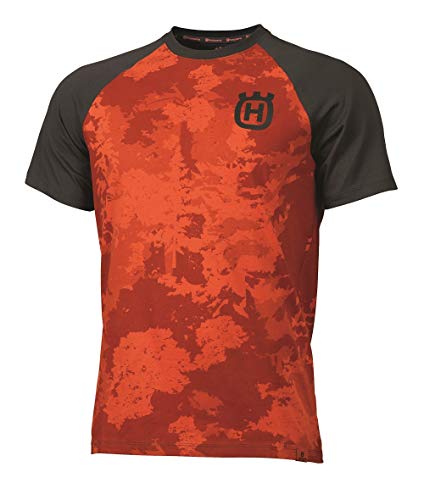 Husqvarna Kurzärmeliges Uni-T-Shirt, Orange, Größe L Husqvarna Kurzärmeliges Uni-T-Shirt, Orange, Größe L von Husqvarna