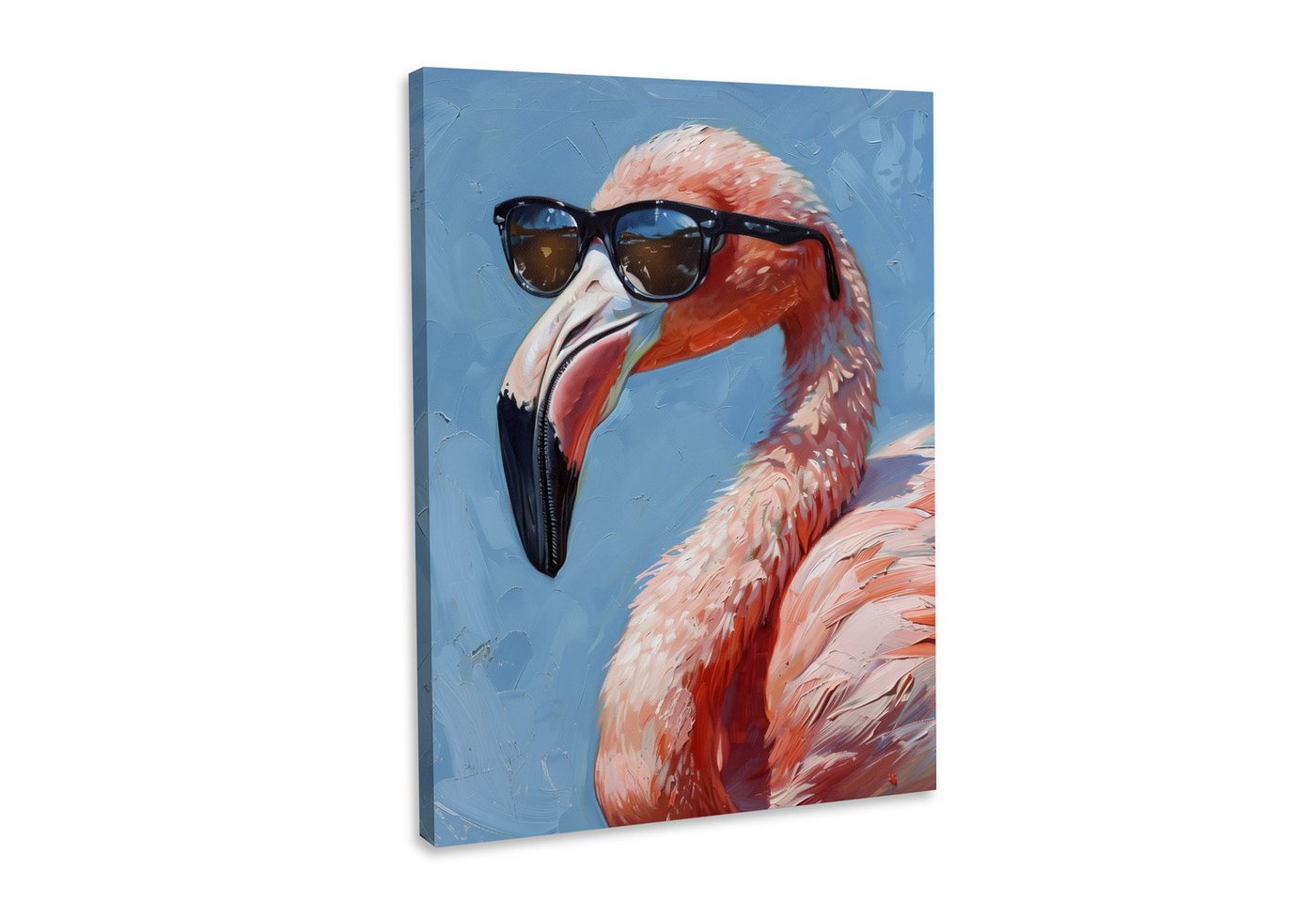 Hustling Sharks Leinwandbild Tier-Bild als XXL Leinwandbild "Flamingo mit Sonnenbrille" - Tierbild, in 5 unterschiedichen Größen verfügbar Hustling Sharks Leinwandbild Tier-Bild als XXL Leinwandbild "Flamingo mit Sonnenbrille" - Tierbild, in 5 unterschiedichen Größen verfügbar von Hustling Sharks