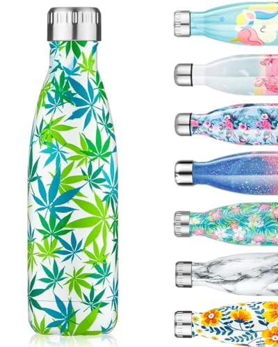 Edelstahl Trinkflasche Thermosflasche - 500ml, Doppelwandige Auslaufsichere Isolierte Wasserflasche, BPA-Frei,Vakuum Isolierflasche für Kinder, Laufen, Radfahren, Camping, Arbeiten Edelstahl Trinkflasche Thermosflasche - 500ml, Doppelwandige Auslaufsichere Isolierte Wasserflasche, BPA-Frei,Vakuum Isolierflasche für Kinder, Laufen, Radfahren, Camping, Arbeiten von Hutigertech