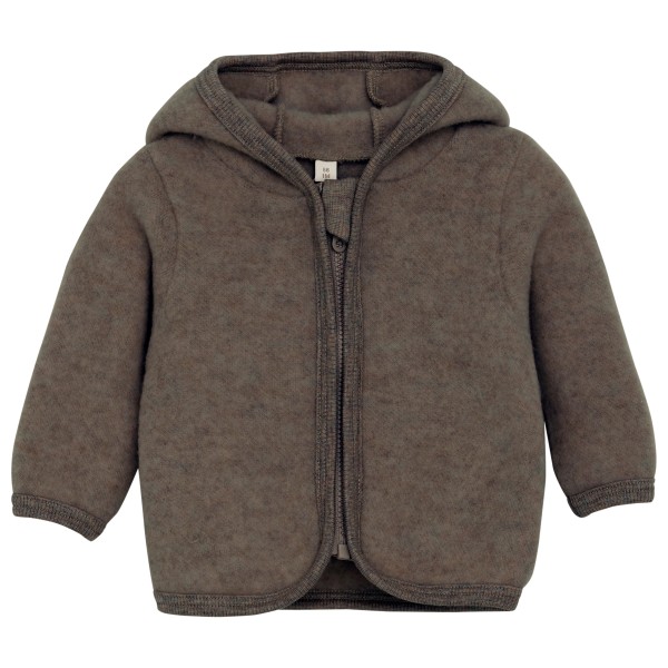 Huttelihut - Baby's Jacket Bear Ears Wool Fleece - Merinojacke Gr 62 braun Huttelihut - Baby's Jacket Bear Ears Wool Fleece - Merinojacke Gr 62 braun von Huttelihut