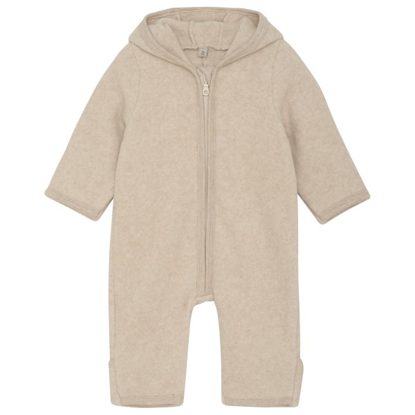 Huttelihut - Kid's Pram Suit Bear Ears Cot. Fleece - Overall Gr 92 beige Huttelihut - Kid's Pram Suit Bear Ears Cot. Fleece - Overall Gr 92 beige von Huttelihut