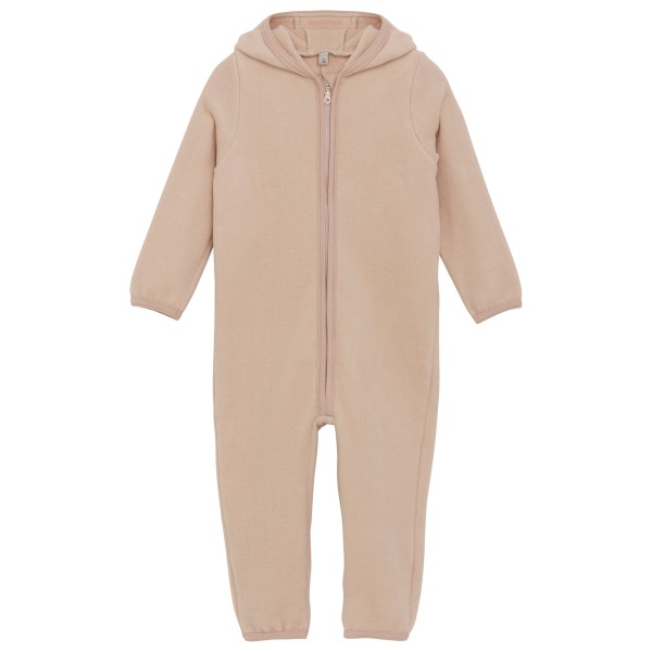 Huttelihut - Kid's Pram Suit Bear Ears Wool Fleece - Overall Gr 92 beige Huttelihut - Kid's Pram Suit Bear Ears Wool Fleece - Overall Gr 92 beige von Huttelihut