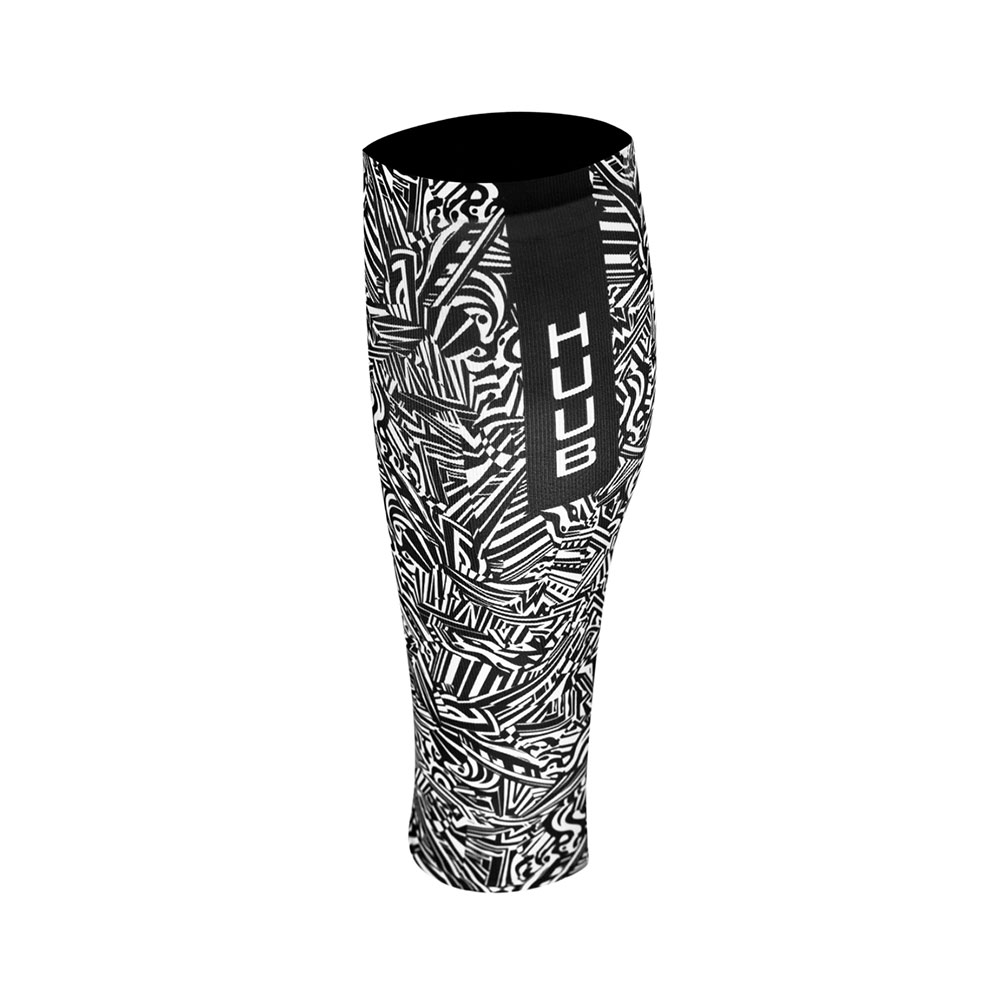 Huub 3:sixteen Calf Warmers Weiß,Schwarz M Mann Huub 3:sixteen Calf Warmers Weiß,Schwarz M Mann von Huub