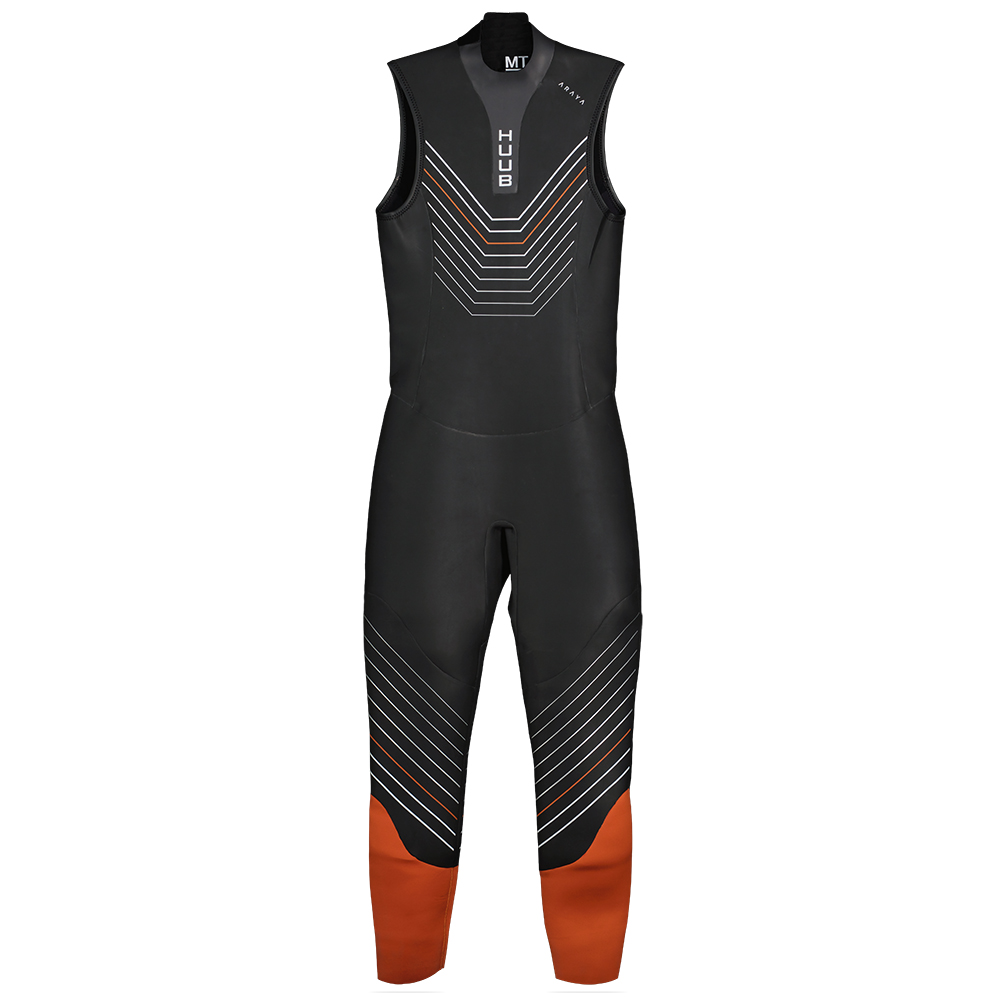 Huub Araya Sleeveless Neoprene Wetsuit Schwarz M von Huub