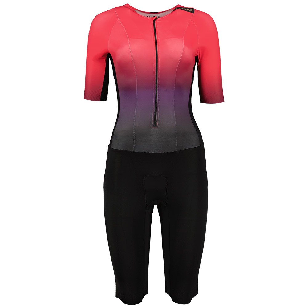 Huub Collective Short Sleeve Trisuit Rot S Frau Huub Collective Short Sleeve Trisuit Rot S Frau von Huub