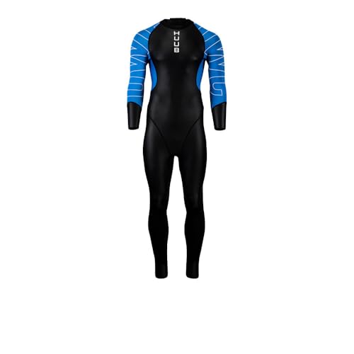 Huub Herren Neoprenanzug - Schwarz/Blau, Klein, S, Langarm, Niedrig, Eng anliegend, Einfarbig, OWCBL Huub Herren Neoprenanzug - Schwarz/Blau, Klein, S, Langarm, Niedrig, Eng anliegend, Einfarbig, OWCBL von Huub