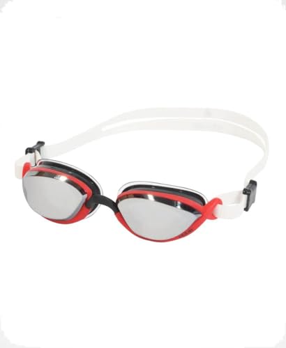 Huub Pinnacle Air Seal Swim Goggles A2-PINN - White/Red Huub Pinnacle Air Seal Swim Goggles A2-PINN - White/Red von Huub