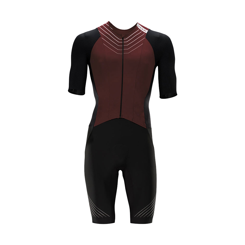Huub Pinnacle Short Sleeve Trisuit Schwarz XL Mann Huub Pinnacle Short Sleeve Trisuit Schwarz XL Mann von Huub