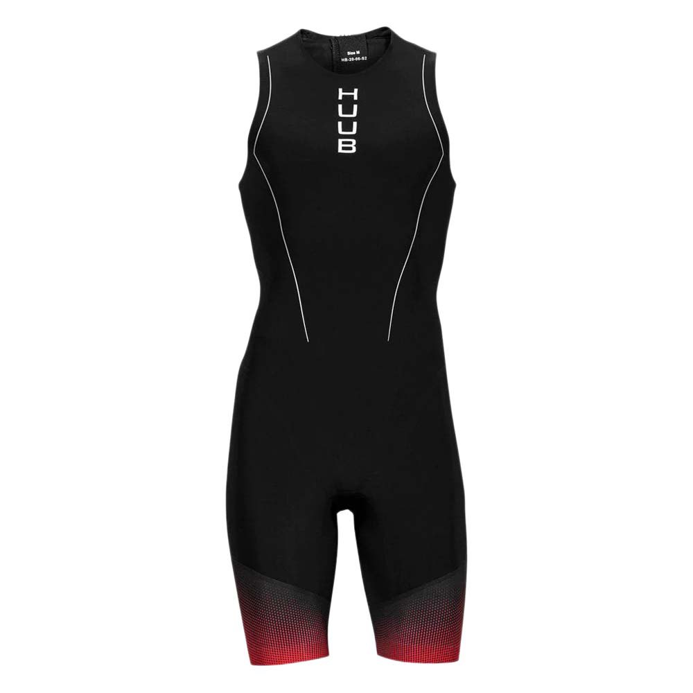 Huub Race Sleeveless Trisuit Rot,Schwarz XS Mann von Huub