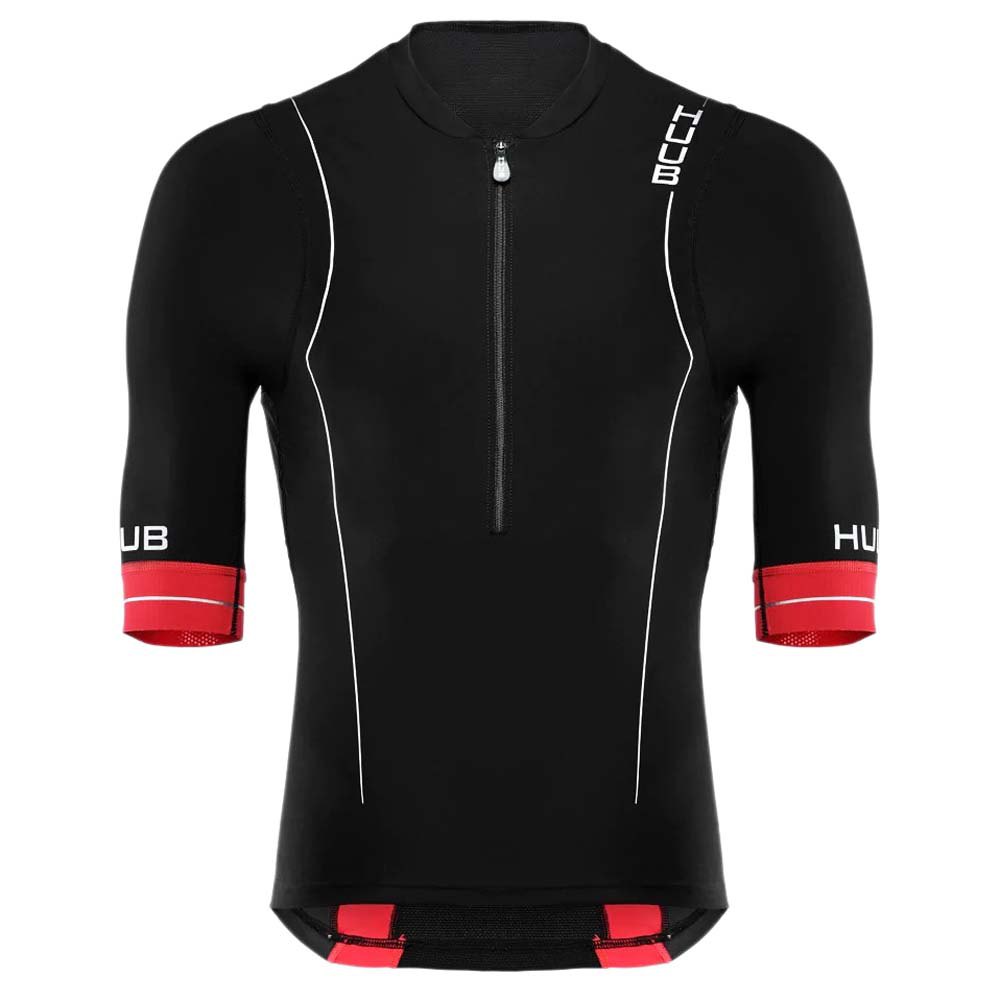 Huub Raceline Tri Top Rot,Schwarz S Mann von Huub