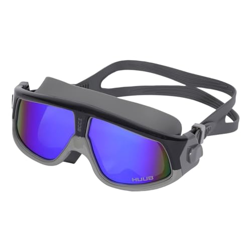 Huub Ryft Open Water Swim Mask Goggles A2-RYFT - Cool Grey/Matt Black/Dark Smoke/Multi Mirror von Huub