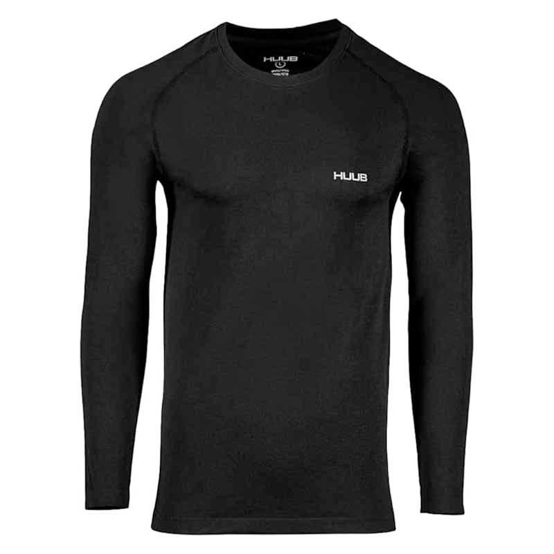 Huub Seamfree Long Sleeve T-shirt Schwarz S Mann von Huub