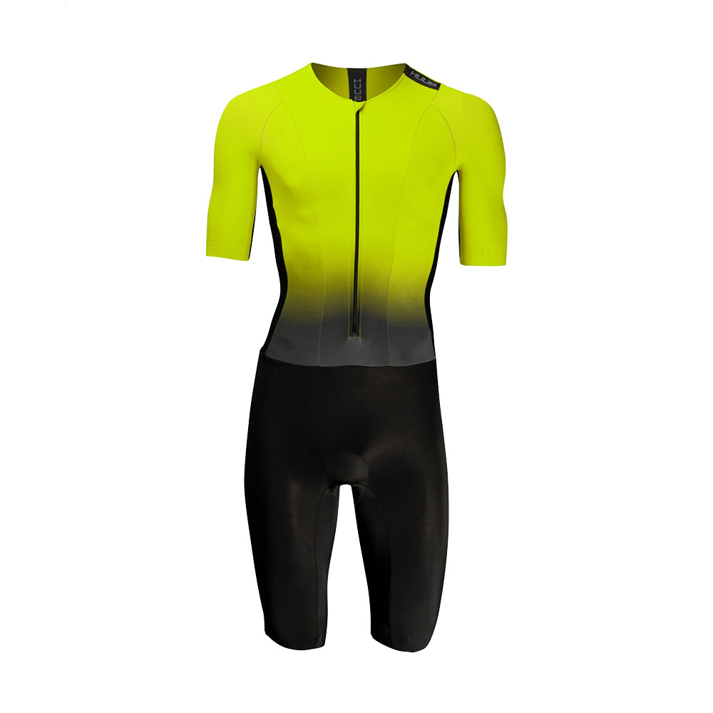 Huub Short Sleeve Trisuit Gelb L Mann Huub Short Sleeve Trisuit Gelb L Mann von Huub