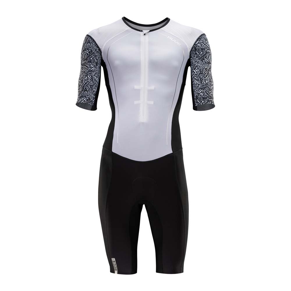 Huub Sub7 Lc Short Sleeve Trisuit Weiß XL Mann Huub Sub7 Lc Short Sleeve Trisuit Weiß XL Mann von Huub