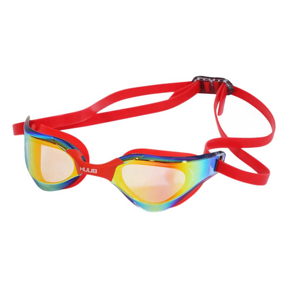 Huub Thomas Lurz Swimming Goggles Rot Gold Mirror von Huub