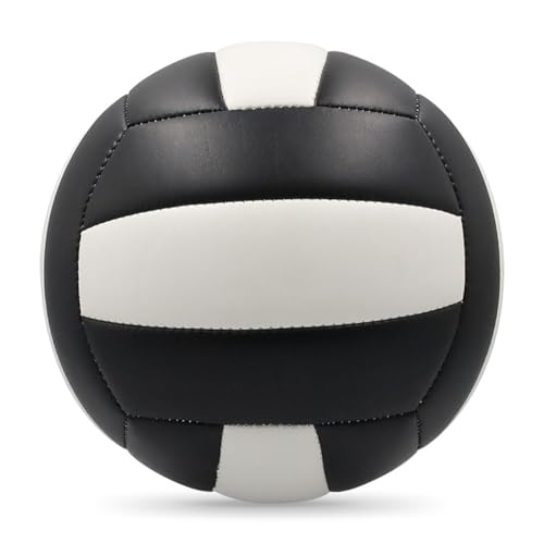 Huudngeje Standard-Volleyball, Verdicktes PVC-Material, Maschinengenäht, Verschleißfest, Explosionsgeschützt, Trainingsball von Huudngeje