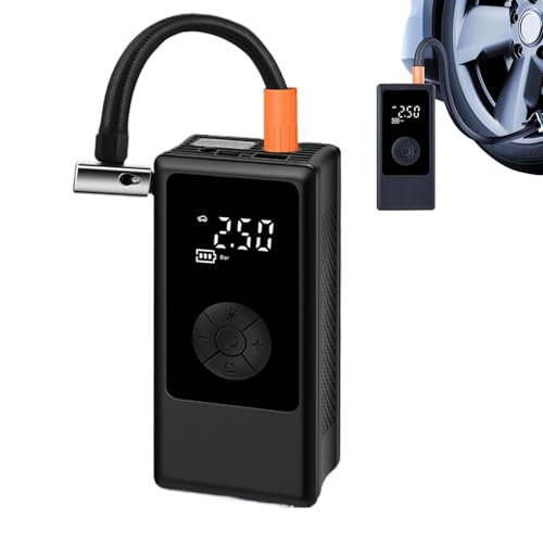 Batteriebetriebener Reifenfüller, Auto-Set, Pannenhilfe-Set, Autozubehör, Autozubehör, Fahrzeugzubehör, beste Auto-Luftpumpe, Reifenfüller, Reifenfüller von Huvqianu