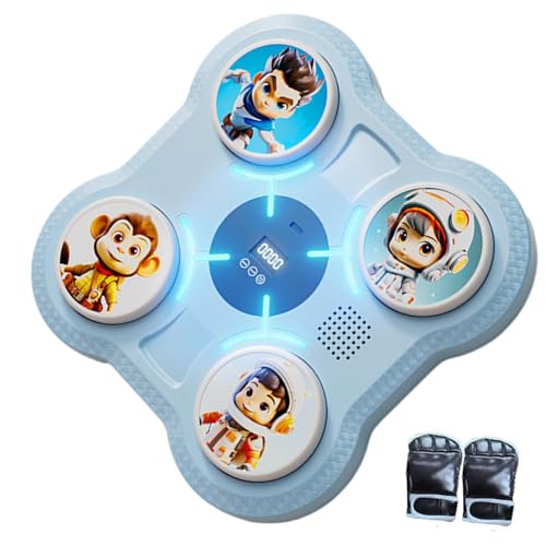 Music Boxing Machine, Smart Punching Target, Boxing Target Toys, Punching Target Toys, Boxing Machine Equipment, Smart Boxing Target, Boxing Gloves Included, Kids Boxing Target, Teen Boxing Machine, W von Huvqianu