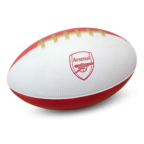 Hy-Pro Arsenal F.C. Mini-American Football, Schaumstoff, weich, für drinnen und draußen, für Erwachsene, Kinder, Jugendliche Hy-Pro Arsenal F.C. Mini-American Football, Schaumstoff, weich, für drinnen und draußen, für Erwachsene, Kinder, Jugendliche von Hy-Pro