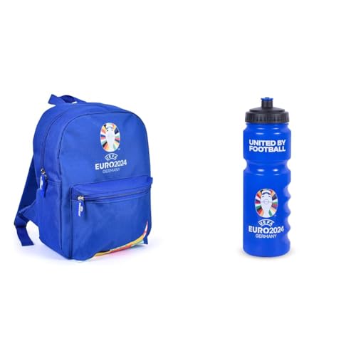 Hy-Pro Euro 2024 Bundle - Small Backpack and 750 ml Plastic Bottle, Officially Licensed By, Euro 2024 Merchandise Hy-Pro Euro 2024 Bundle - Small Backpack and 750 ml Plastic Bottle, Officially Licensed By, Euro 2024 Merchandise von Hy-Pro