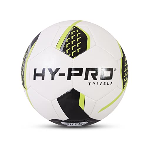 Hy-Pro Fußball, Neongelb/Schwarz, Trivela Size 4 von Hy-Pro