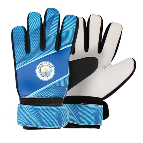 Hy-Pro Offiziell lizenzierte Manchester City FC Torwarthandschuhe – Jugend, Fuse Design, Man City, Torwart, mit starkem Handflächengurt für hohe Leistung, Jungen und Mädchen Hy-Pro Offiziell lizenzierte Manchester City FC Torwarthandschuhe – Jugend, Fuse Design, Man City, Torwart, mit starkem Handflächengurt für hohe Leistung, Jungen und Mädchen von Hy-Pro