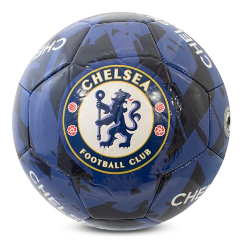 Hy-Pro Offiziell lizenzierter Chelsea FC Fußball, Größe 5, Graffiti-Design, Chelsea-Merchandise, The Blues, Training, Match, Sammlerstück für Kinder und Erwachsene von Hy-Pro