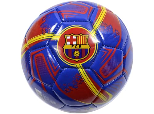 Hy-Pro Offiziell lizenzierter FC Barcelona Fußball - Größe 1, Turbinen-Design, Barcelona Merchandise, Barca, Training, Match, Sammlerstück für Kinder und Erwachsene Hy-Pro Offiziell lizenzierter FC Barcelona Fußball - Größe 1, Turbinen-Design, Barcelona Merchandise, Barca, Training, Match, Sammlerstück für Kinder und Erwachsene von Hy-Pro