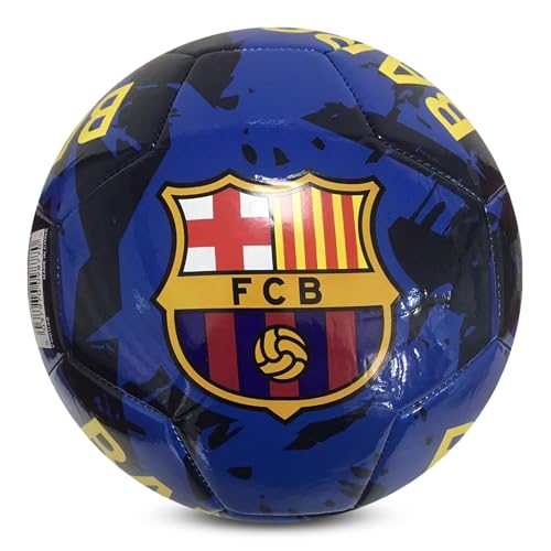 Hy-Pro Offiziell lizenzierter FC Barcelona Fußball - Größe 5, Graffiti-Design, Barcelona Merchandise, Barca, Training, Match, Sammlerstück für Kinder und Erwachsene von Hy-Pro