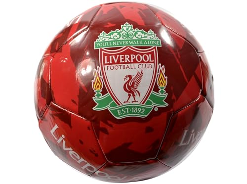 Hy-Pro Offiziell lizenzierter Liverpool FC Fußball, Größe 5, Graffiti-Design, Liverpool-Merchandise, Training, Match, Sammlerstück für Kinder und Erwachsene von Hy-Pro