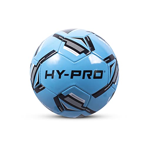 Hy-Pro Reflex 2.0 Freizeitfußball - Größe 5, Fußball aus strapazierfähigem PVC - Fußball mit verbessertem Grip - Perfekt für Training und Spiele bei jedem Wetter, blau Hy-Pro Reflex 2.0 Freizeitfußball - Größe 5, Fußball aus strapazierfähigem PVC - Fußball mit verbessertem Grip - Perfekt für Training und Spiele bei jedem Wetter, blau von Hy-Pro