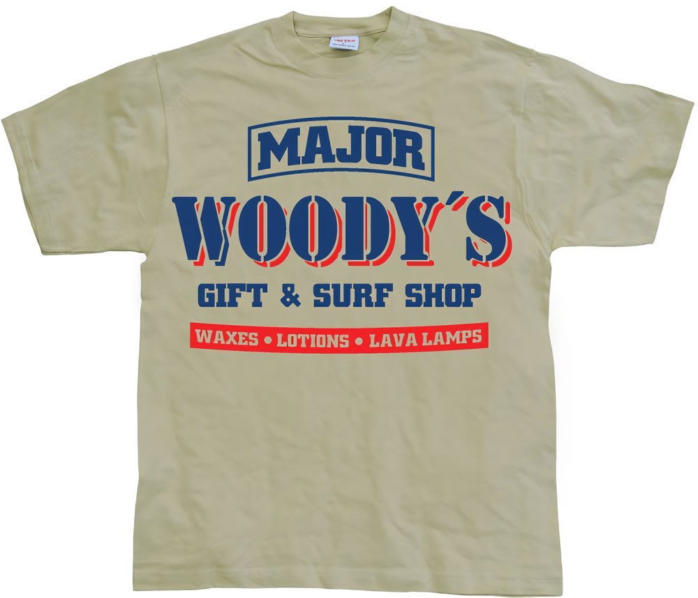 Hybris T-Shirt Woody's Army Surf Shop T-Shirt Hybris T-Shirt Woody's Army Surf Shop T-Shirt von Hybris