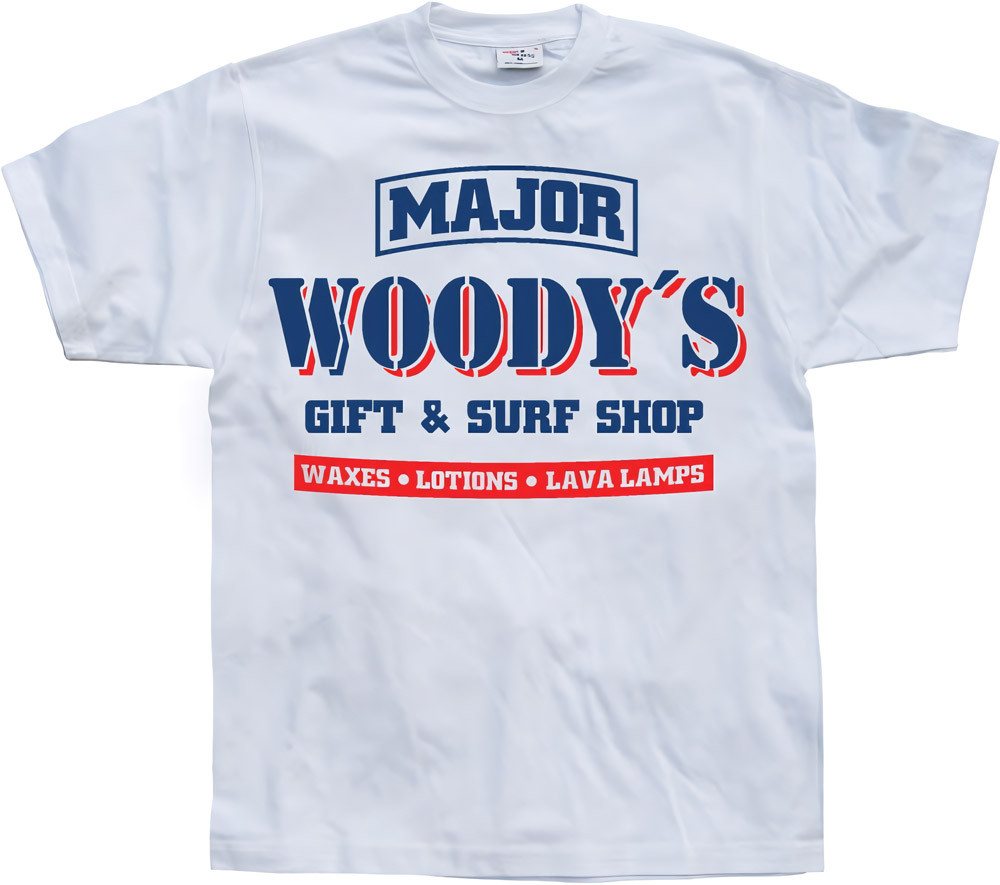 Hybris T-Shirt Woody's Army Surf Shop T-Shirt Hybris T-Shirt Woody's Army Surf Shop T-Shirt von Hybris
