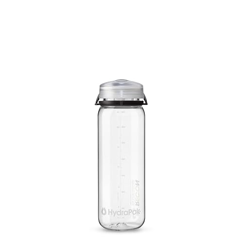 Hydrapak Recon - 50% recyceltem Kunststoff Wasserflasche, Eco Friendly & BPA frei, glattes Drehverschluss, Easy Carry (25 Unzen, Clear/Black & White) Hydrapak Recon - 50% recyceltem Kunststoff Wasserflasche, Eco Friendly & BPA frei, glattes Drehverschluss, Easy Carry (25 Unzen, Clear/Black & White) von HydraPak