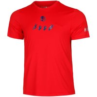 Hydrogen Tech T-Shirt Herren in rot, Größe: L von Hydrogen