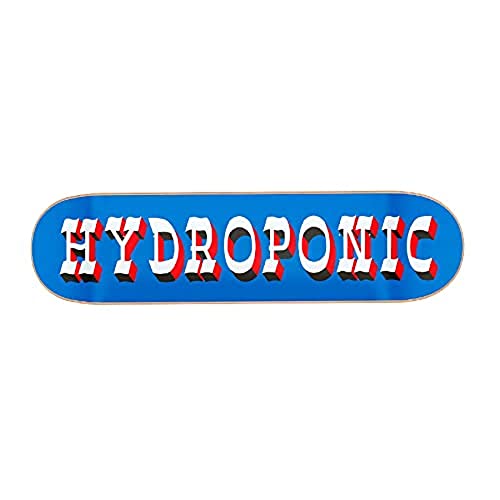 Hydroponic Unisex – Erwachsene West Skateboard Deck, Blue, 8" von Hydroponic