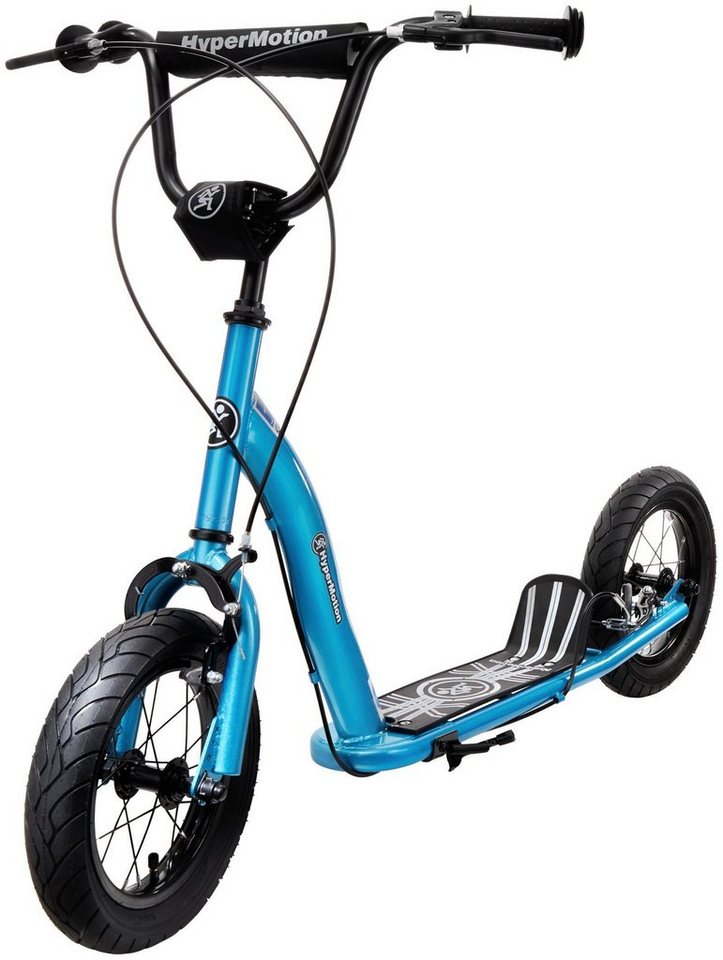 HyperMotion Scooter Tretroller RUBY 12 – Blau mit 30 cm Luftreifen von HyperMotion