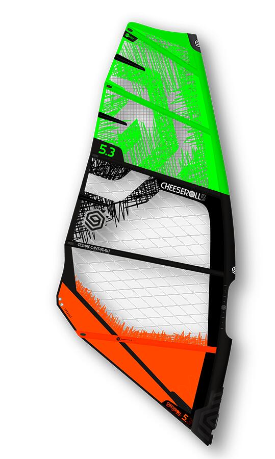 i-99 CHEESE ROLL5 5.3 WINDSURFSEGEL von I-99