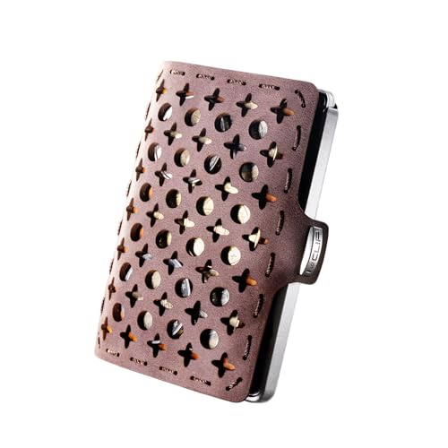 I-CLIP Geldbörse mit Münzfach - Leder Portemonnaie - Damen - Kreditkartenetui mit Geldklammer - hochwertiger Geldbeutel - Slim Wallet - Bernard I-CLIP Geldbörse mit Münzfach - Leder Portemonnaie - Damen - Kreditkartenetui mit Geldklammer - hochwertiger Geldbeutel - Slim Wallet - Bernard von I-CLIP