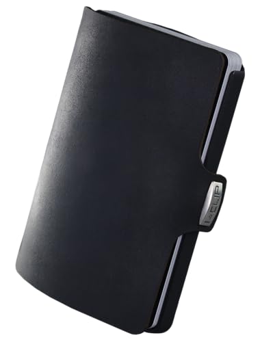 I-CLIP Original Slim Wallet Leder Geldbörse mit Geldklammer - Mini Portemonnaie - Kartenetui - Geldbeutel mit Geldklammer - Schwarzes Glattleder mit schwarzem Rahmen I-CLIP Original Slim Wallet Leder Geldbörse mit Geldklammer - Mini Portemonnaie - Kartenetui - Geldbeutel mit Geldklammer - Schwarzes Glattleder mit schwarzem Rahmen von I-CLIP
