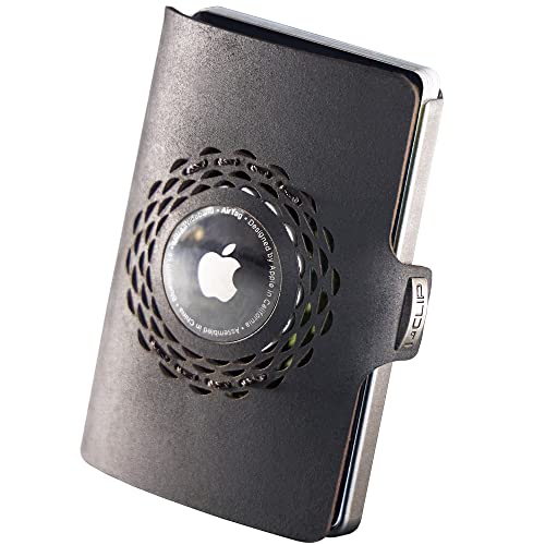 I-CLIP Original für Apple AirTag mit Geldklammer - Portemonnaie - Slim Wallet - Geldbörse kompatibel für Apple AirTag - Herren - Schwarz mit silbernem Rahmen I-CLIP Original für Apple AirTag mit Geldklammer - Portemonnaie - Slim Wallet - Geldbörse kompatibel für Apple AirTag - Herren - Schwarz mit silbernem Rahmen von I-CLIP