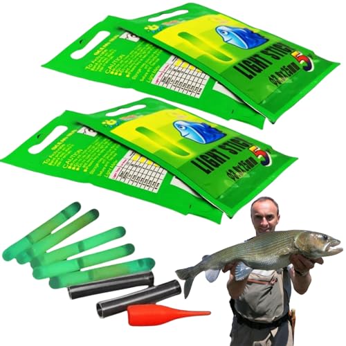 IATAHI Knicklichter,Knicklichter Angeln,Glow Sticks Fishing,Knicklicht Posen,Led Knicklicht Angeln,Fishing Light Float,Mini Glow Sticks,Für Nachtangeln IATAHI Knicklichter,Knicklichter Angeln,Glow Sticks Fishing,Knicklicht Posen,Led Knicklicht Angeln,Fishing Light Float,Mini Glow Sticks,Für Nachtangeln von IATAHI