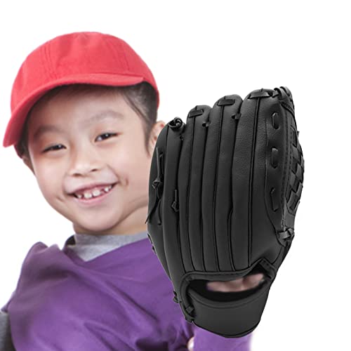 Fanghandschuhe für Jugendliche, Softball-Handschuh, Baseball-Handschuh, Baseball-Lederhandschuh, Baseball-Handschuh, 3 Größen, Jugend-Baseball-Handschuh, Feld-Baseball-Handschuh für Teenager und von IAZE