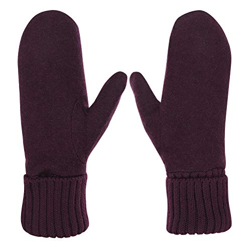 IBLUELOVER Handschuhe Damen Kunstwildleder Winterhandschuhe Plüschfutter Skihandschuhe Warme Gestrickt Fäustlinge Elastisch Winddicht Handwärmer Ski Sknowboard Mountainbike Fausthandschuhe IBLUELOVER Handschuhe Damen Kunstwildleder Winterhandschuhe Plüschfutter Skihandschuhe Warme Gestrickt Fäustlinge Elastisch Winddicht Handwärmer Ski Sknowboard Mountainbike Fausthandschuhe von IBLUELOVER