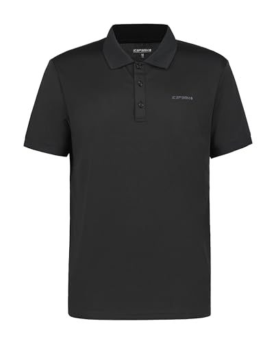 ICEPEAK BELLMONT Poloshirt für Herren Schwarz L von ICEPEAK