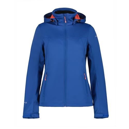 ICEPEAK Boise Softshelljacke | Übergangsjacke für Damen leicht Wasserabweisend, Farbe:Blau, Größe:40 ICEPEAK Boise Softshelljacke | Übergangsjacke für Damen leicht Wasserabweisend, Farbe:Blau, Größe:40 von ICEPEAK