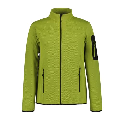 ICEPEAK Bredstedt Strickfleecejacke | Midlayer Herren ohne Kapuze, Größe:L, Farbe:Lime ICEPEAK Bredstedt Strickfleecejacke | Midlayer Herren ohne Kapuze, Größe:L, Farbe:Lime von ICEPEAK